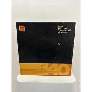 Vintage Kodak Carousel Transvue 140 Projector Slide Tray With Original Box